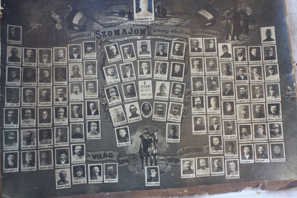 Szomajom hősei 1914-1918