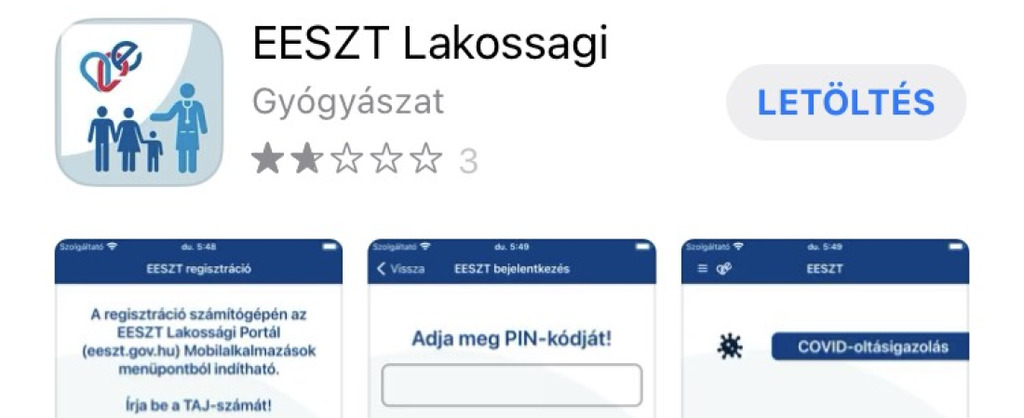 EESZT app